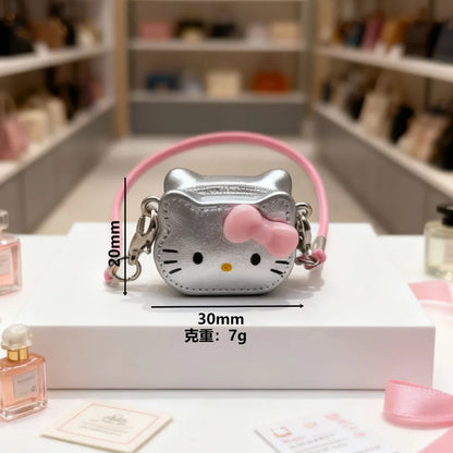 Hello Kitty 3D Bow Mini Crossbody Charm & Keychain