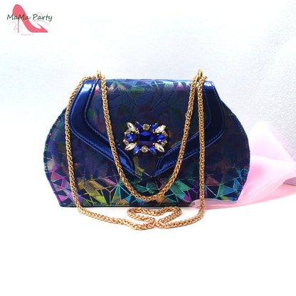 Italian-designed Nigerian shoes and bag set for women.
