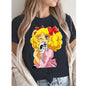 Candy Cartoon Print Streetwear T-shirt Harajuku Clothes Fashion Girls T Shirt Short Sleeve Summer Tee Casual Female O-Neck Top