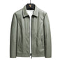 Men’s Retro Fleece Leather Jacket (Plus Size)