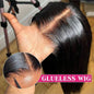 28" Ready‑To‑Go Glueless HD Lace Wig (13×4 / 13×6 · Bone Straight · Brazilian Human Hair)