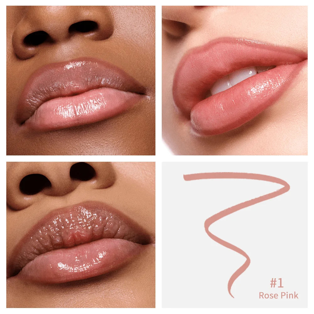 4 Colors Peel-Off Lip Liner, Waterproof, Transfer-proof Lipstick, Tattoo Waterproof, Long-Lasting Matte Velvet Lip Tint