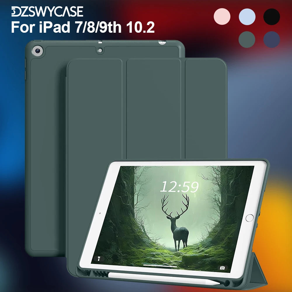 iPad 10.2 Slim Trifold Smart Case (7th–9th Gen)