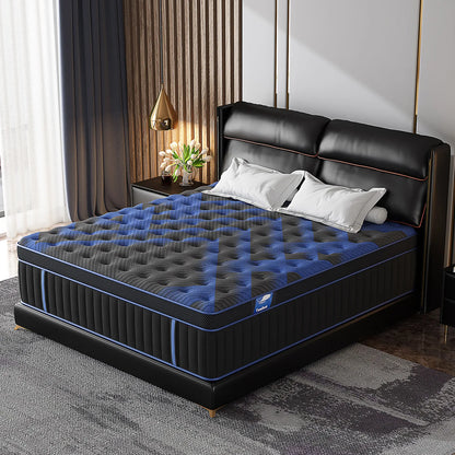 Hybrid Memory Foam Mattress — 12/14" Bed‑in‑Box