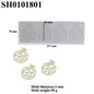 Meibum Fruit and Leaves Design Cake Lace Mat Sugarcraft Silicone Molds Fondant Cake Moulds Dessert Decorating Tools Bakeware