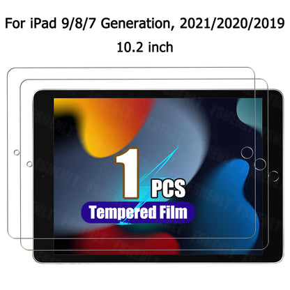 iPad 10.2 Tempered Glass Protector (7th–9th Gen)
