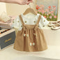 Baby Girl Polka Dot Dress – Summer Outfit with 3D Bow, Sweet Birthday Party Dress for Toddlers