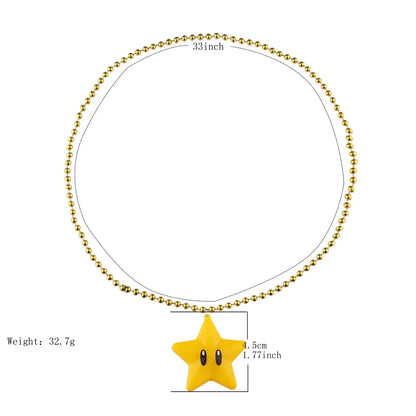 Acrylic Luminous Star Keychain – Cute Bag Accessory for Anime Fans & Collectors