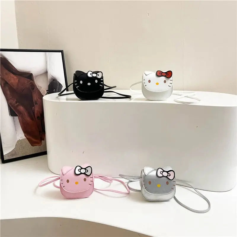Hello Kitty Mini Coin Wallet &amp; Kawaii Crossbody Bag (Cute Cartoon Storage Accessory)