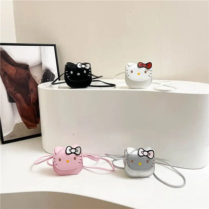 Hello Kitty Mini Coin Wallet &amp; Kawaii Crossbody Bag (Cute Cartoon Storage Accessory)