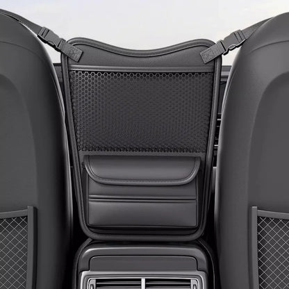 2026 Universal Car Seat Gap Organizer Storage Net Multifunctional Mesh Pocket for Handbag Water Bottle Auto Interior Accessories