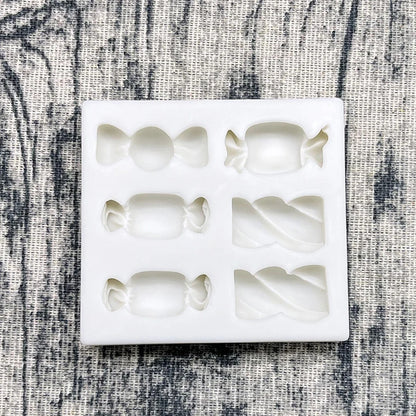 Candy Shape Silicone Mold – Sugarcraft & Fondant Baking Tool