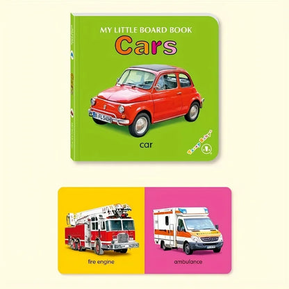 Baby Colorful Sensory Pattern Card Early Education Reading Development Books