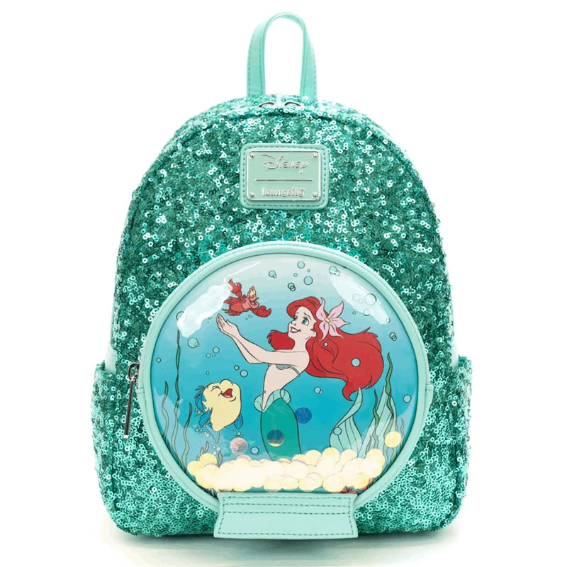 Loungefly Princess Colored Glass Mini Backpack & Wallet