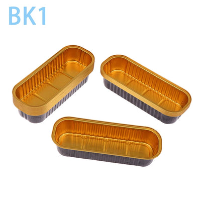 10‑Pack Mini Loaf Pans (With/Without Lids) – 6.8oz Aluminum Foil Bread & Muffin Containers