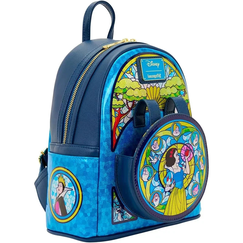 Snow White Princess Collage Mini Backpack