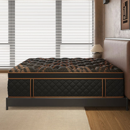 12/14" Hybrid Gel Memory Foam Mattress — Medium Firm, Motion‑Isolating