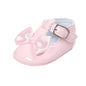 Baby Girls Classic Bowknot Rubber Sole Anti-slip PU Shoes