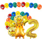 Pikachu Birthday Party Decoration Set (Backdrop · Balloons · Tableware · Kids Party Kit)