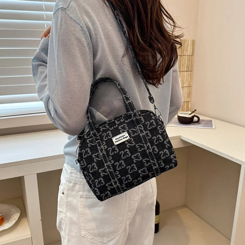 Korean Denim Mini Crossbody Bag – Casual Urban Style