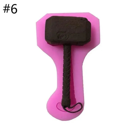1pcs 3D Anime Silicone Molds Sugarcraft Fondant Chocolate Mold Face Silicone Cake Mold Cake Decorating Tools