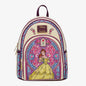Loungefly Princess Colored Glass Mini Backpack & Wallet