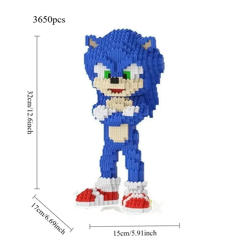 3650‑Piece SONIC Micro Building Block Set – Collector Model
