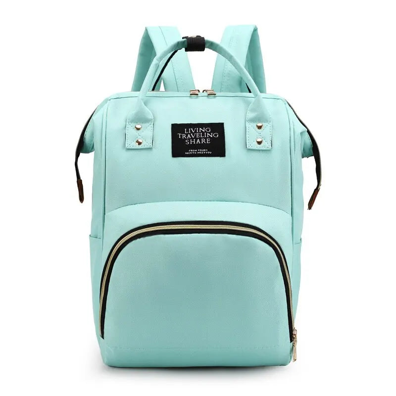 Diaper Bag Backpack Large Capacity  Multi-function Waterproof