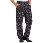 Men Work Wear Restaurant Kitchen Elastic Waist Pants