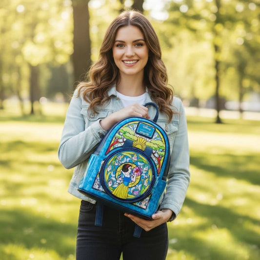 Snow White Princess Collage Mini Backpack