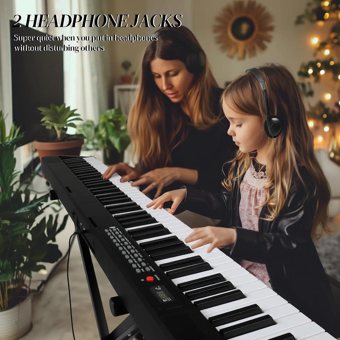 88‑Key Foldable Semi‑Weighted Digital Piano Set (Dual Bluetooth Mode)