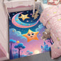 Cartoon Cute Children Carpet Living Room Kids Crawling Stars Play Mats Boy Girl Home Bedroom Bedside Decor Soft Non-slip Rugs