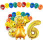 Pikachu Birthday Party Decoration Set (Backdrop · Balloons · Tableware · Kids Party Kit)