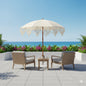 Reversible Triangle Fringe Umbrella — No Base Needed  UPF50+