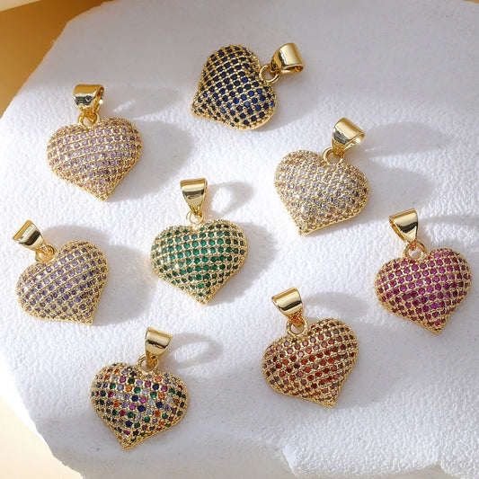 Handmade Luxury Pendant 18K Real Gold-Plated Charms