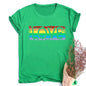LOVE Pattern Print Girls Rainbow T-shirt Women Tee Shirt LGBT Pride Month T-shirt Love Wins Graphic Tee Summer Women Clothes