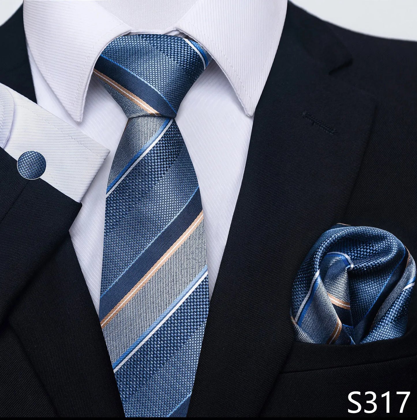8 cm Tie Pocket Squares Necktie  Set
