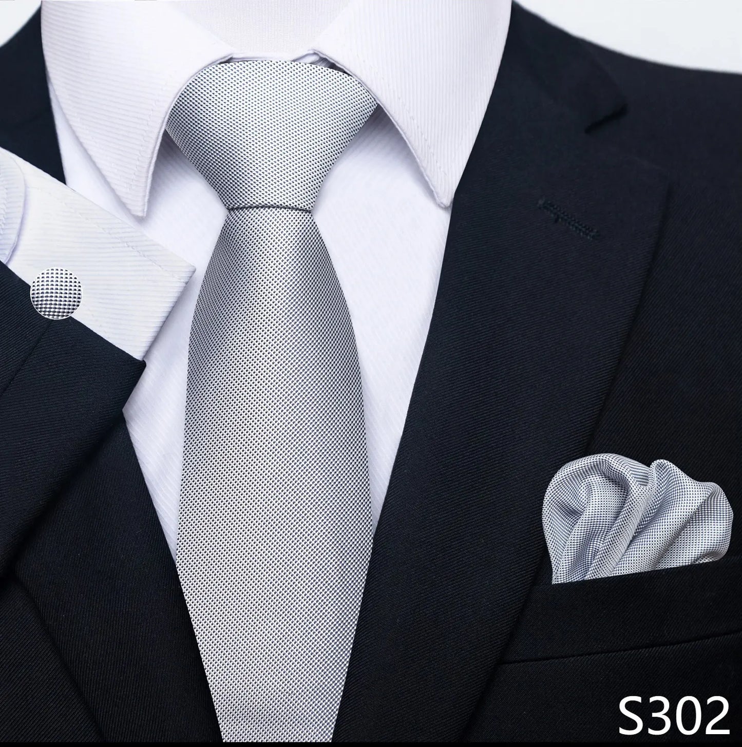 8 cm Tie Pocket Squares Necktie  Set