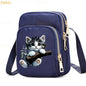 Cat & Dog Faith Quote Crossbody Phone Bag