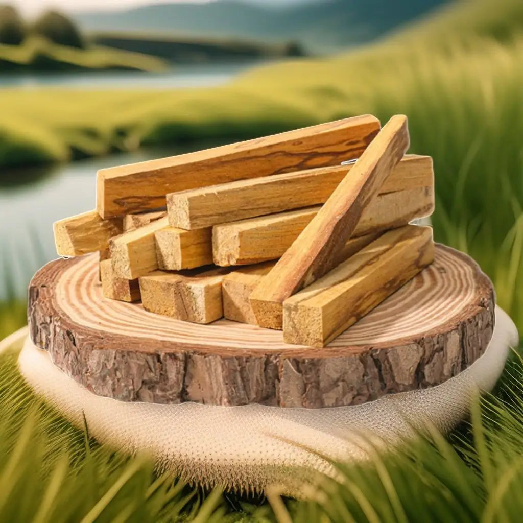Palo Santo Natural Incense Sticks – High‑Oil Aromatherapy for Yoga, Meditation & Long‑Lasting Fragrance