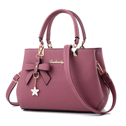 Fashion Women’s Large‑Capacity PU Leather Shoulder Bag (Vintage Designer Satchel &amp; Crossbody Tote)