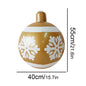 Multiple styles Giant Inflatable Christmas Ball Outdoor Inflatable Decoration Christmas Snowman PVC Inflatable Decorated Ball