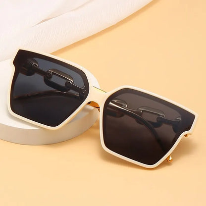 Women Cat Eye Retro Points Rectangle Vintage Sunglasses