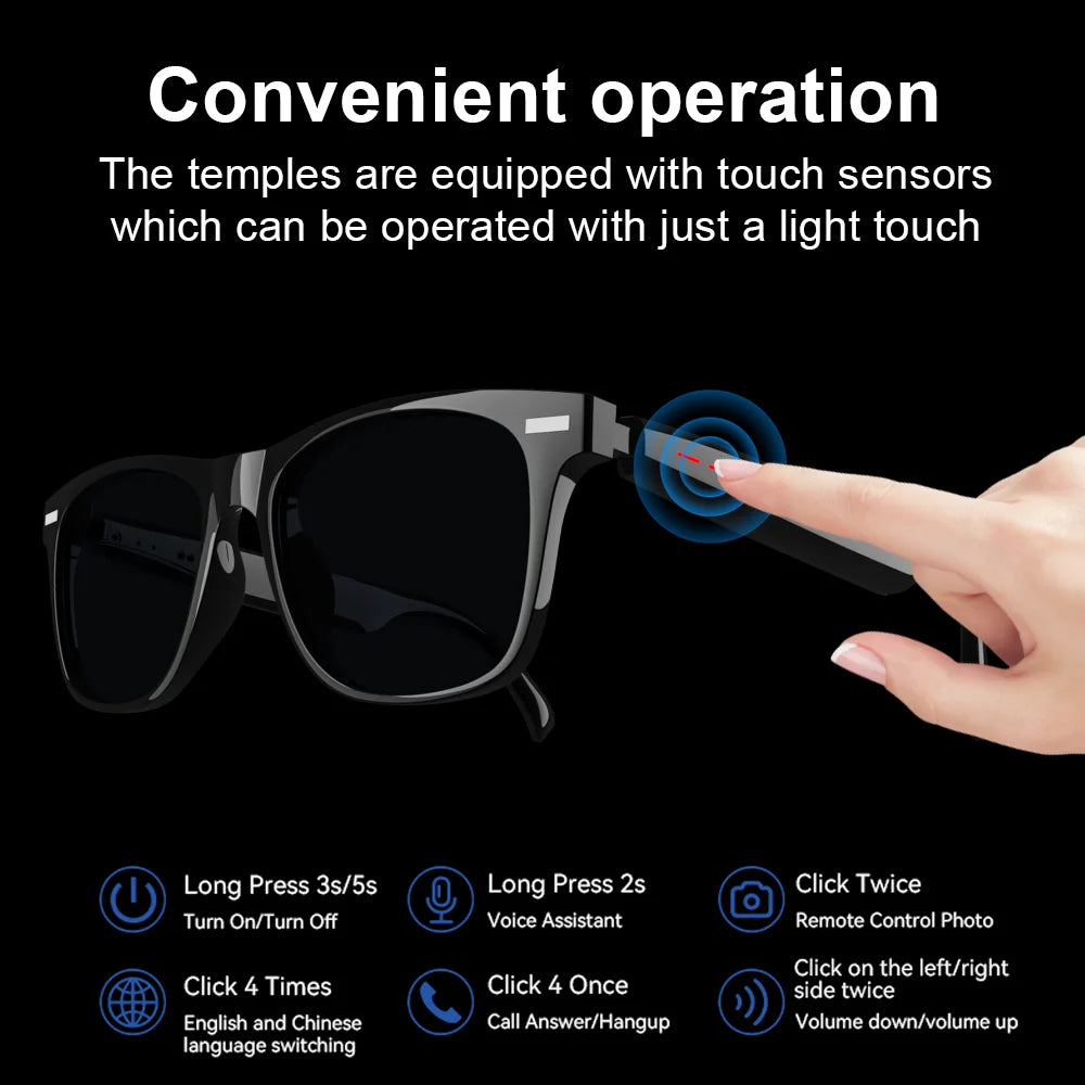 Smart Music Sports Sunglasses – BT HIFI Headset