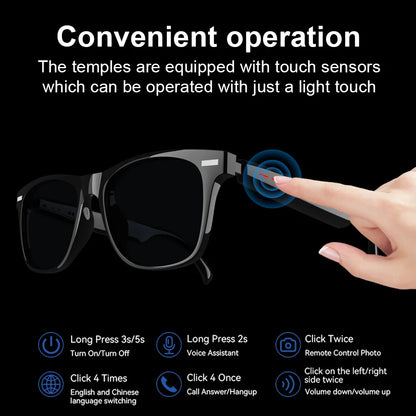 Smart Music Sports Sunglasses – BT HIFI Headset