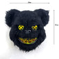 LED Glowing Cosplay Bloody Rabbit Mask Halloween Scary Killer Bloody Bunny Bear Headgear Carnival Masquerade Horror Costume Prop