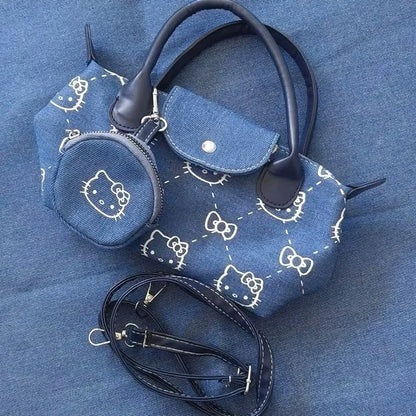 Hello Kitty Mini Dumpling Shoulder Bag   Cute Cartoon Crossbody