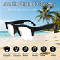AI Translation Smart Glasses – UV Polarized Bluetooth