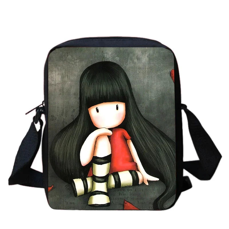 Santoro Gorjuss Insulated Crossbody Tote – Travel & Food Cooler Bag