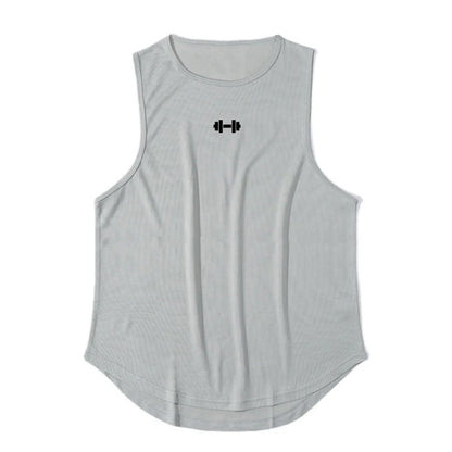 Men’s Quick‑Dry Gym Tank Top – Loose Sleeveless Fitness Shirt for Training, Basketball & Summer Wear